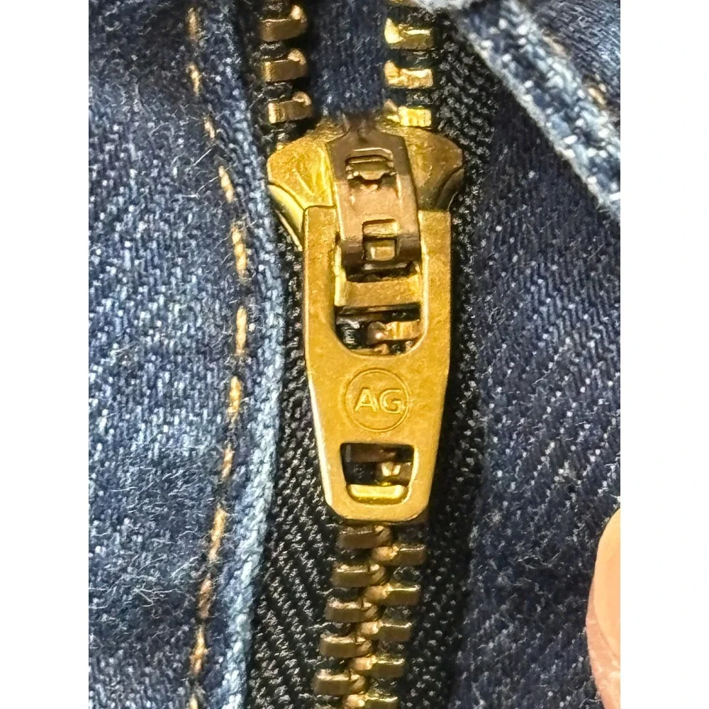 AG Adriano Goldschmied The Harbor‎ Essential Straight Jeans Dark Wash 27RX31